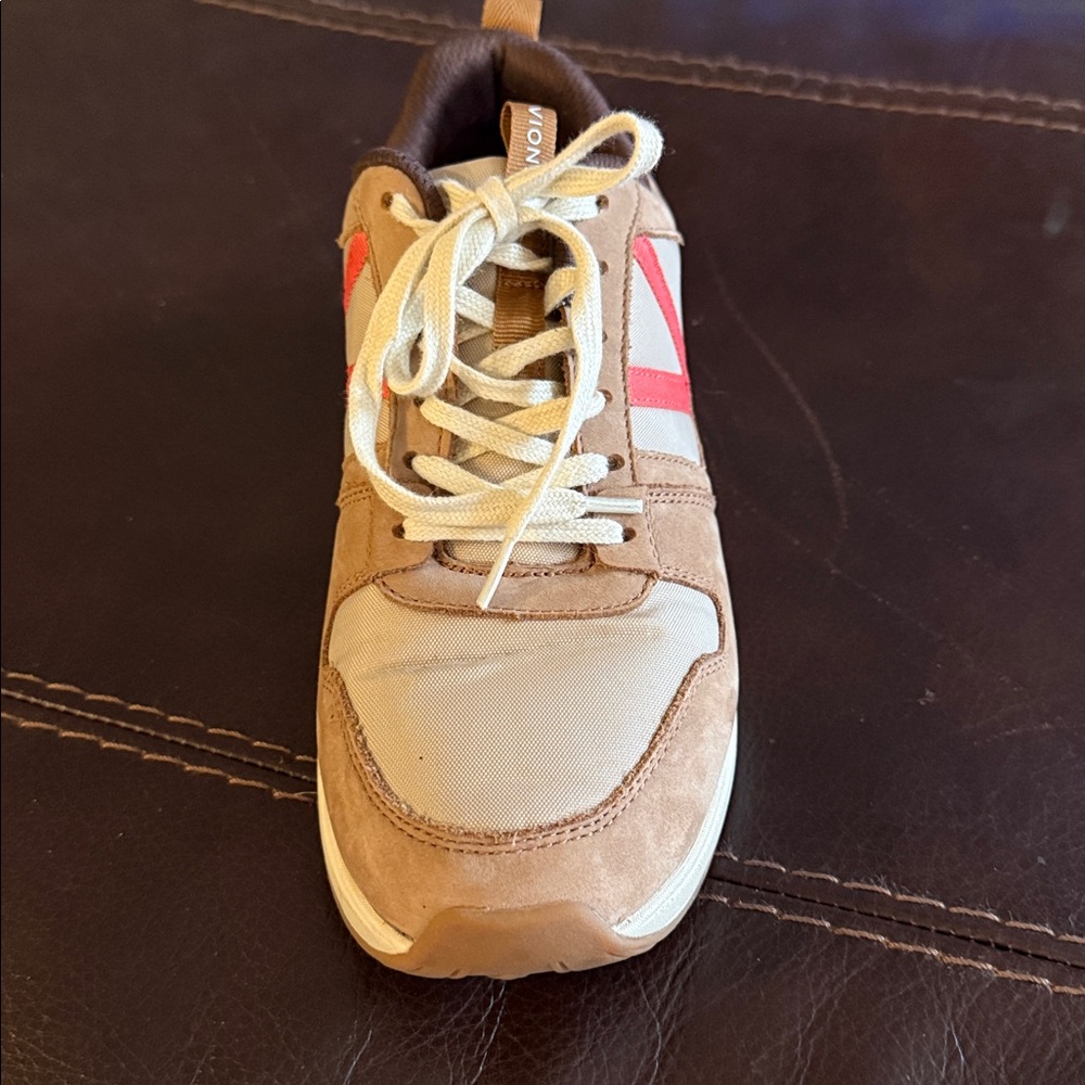 Vionic Toffee/Coral Rechelle Casual Sneaker. - Picture 9 of 11